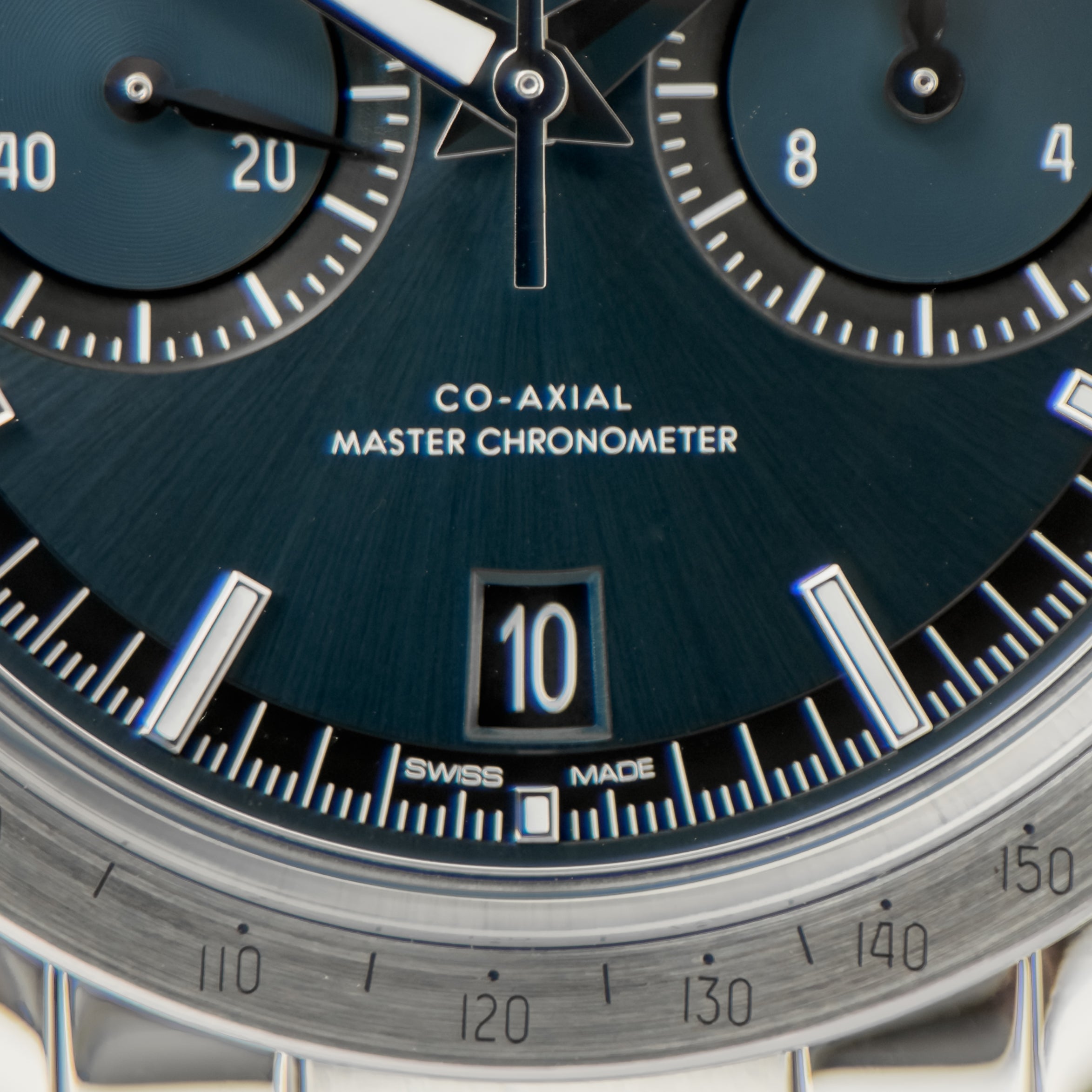 Omega Speedmaster ’57 “Broad Arrow” Blue Dial – Ref. 332.10.41.51.03.001 – 40.5mm Stainless Steel – Full Set – Excellent Condition