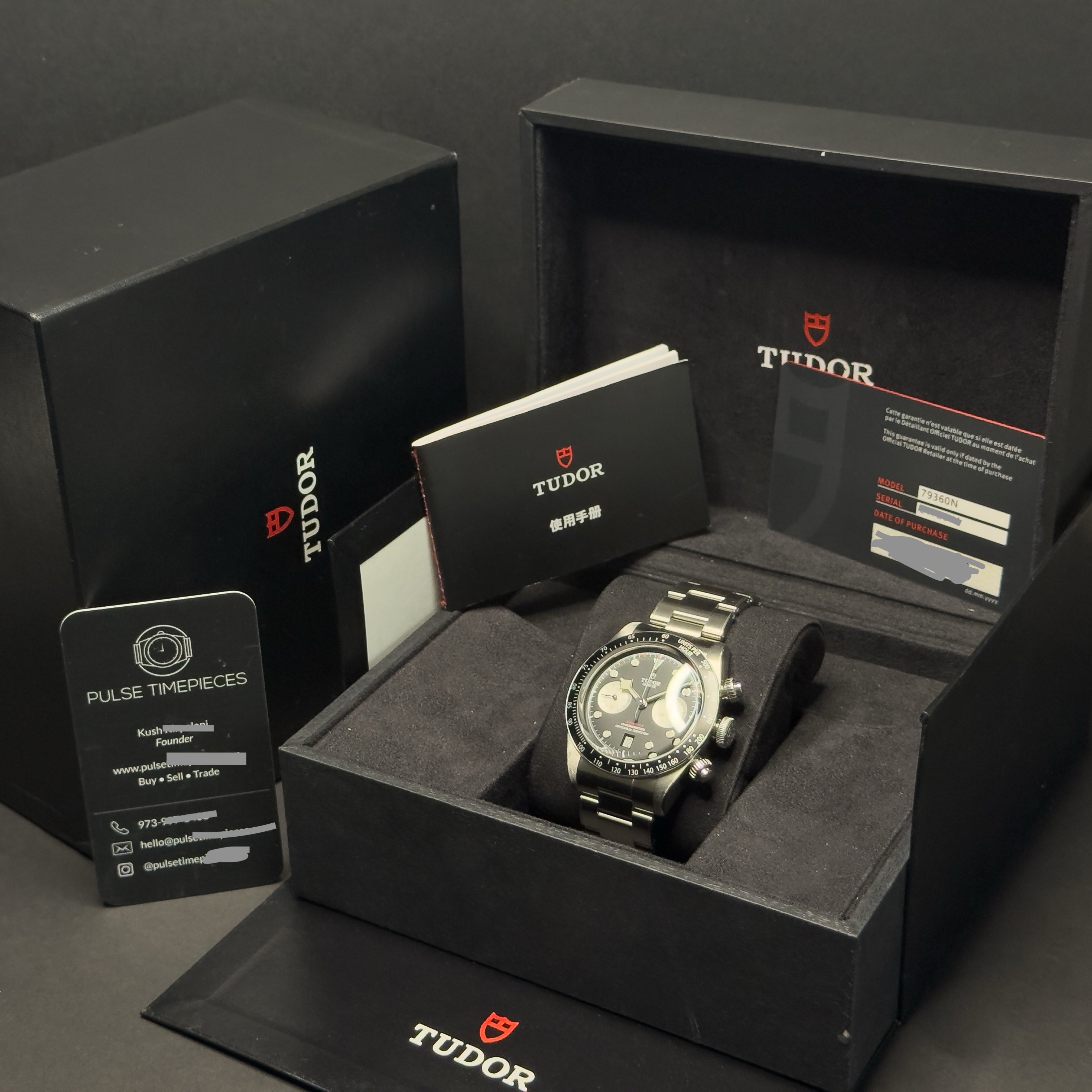 Tudor Black Bay Chrono “Reverse Panda” – 79360N