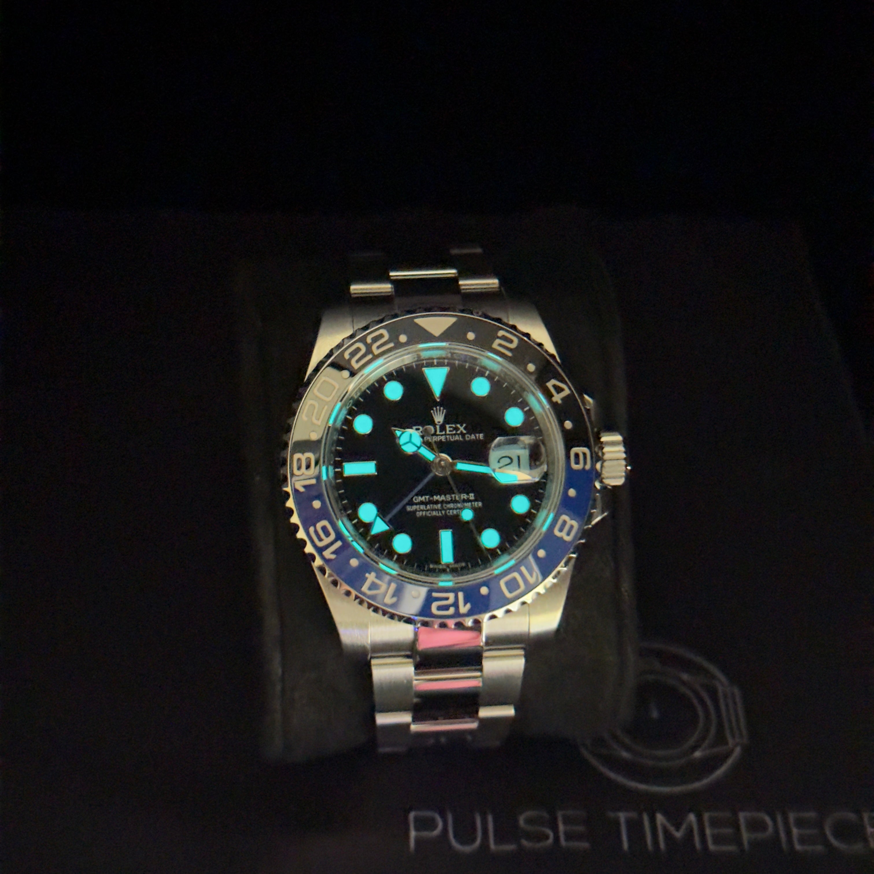 Rolex GMT-Master II “Batman” – 116710BLNR