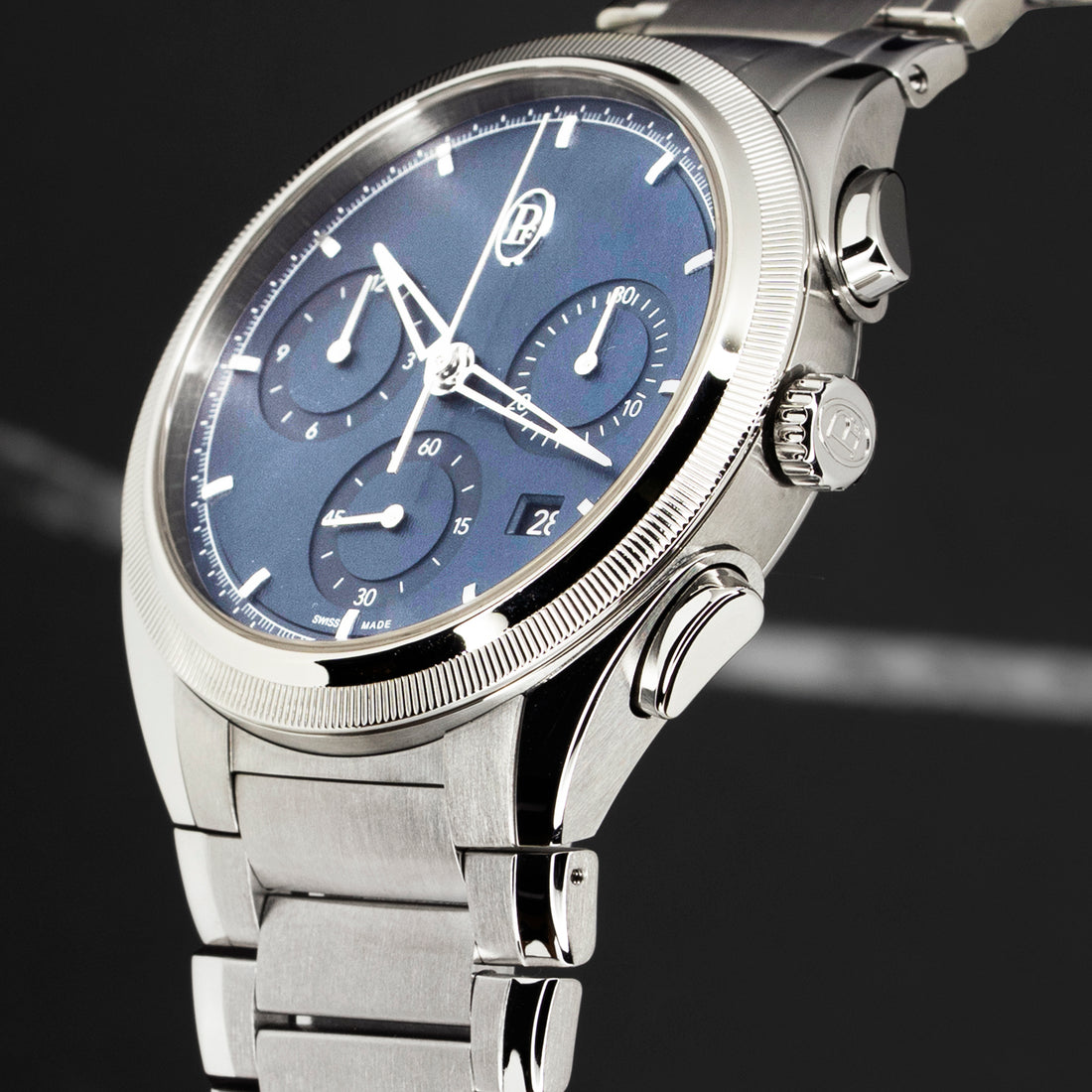 Parmigiani Fleurier Tonda Chronograph PFC915-1020001-100182 2023 Blue - Full Set - Very Good