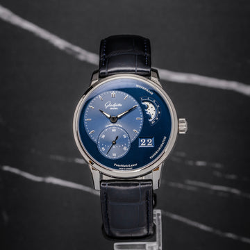 Glashütte Original PanoMaticLunar 40mm Blue 1-90-02-46-32-61 2024 Full Set - Brand New