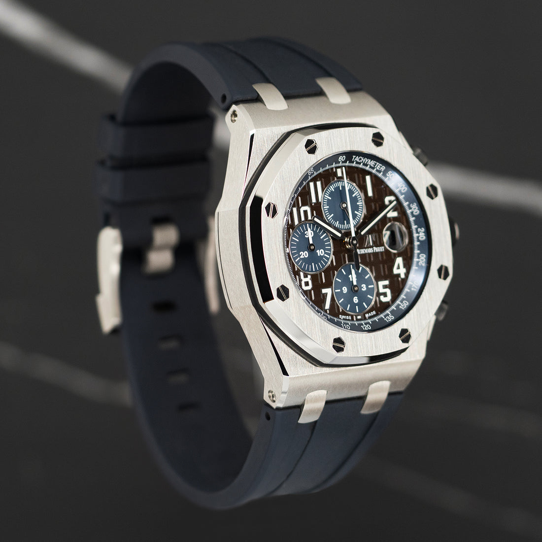 Audemars Piguet Royal Oak Offshore Chronograph 26470ST.OO.A099CR.01 2019 Havana - Full Set - Excellent