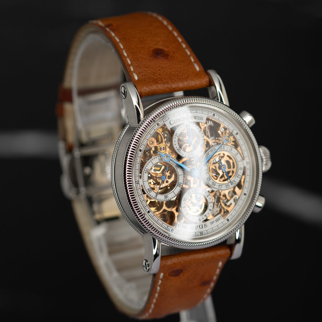 Chronoswiss Opus Chronograph CH7523 — Skeleton Dial, Box Only, Mint