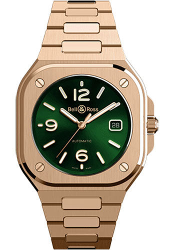 Bell & Ross Br_05 Green Gold - Pink Gold Bracelet