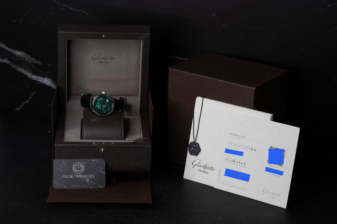 Glashütte Original PanoMaticLunar Green — Ref. 1-90-02-13-32-62