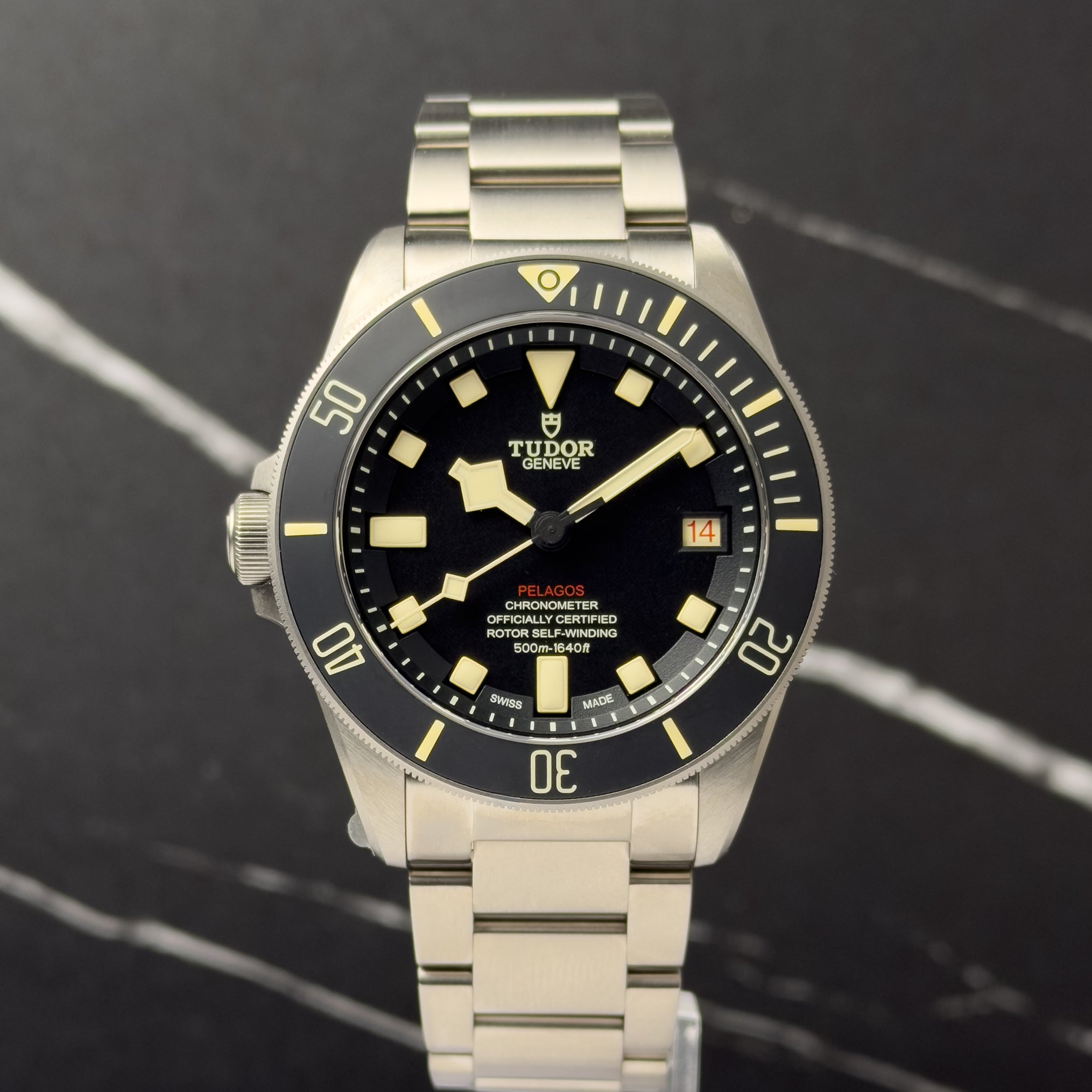 Tudor Pelagos LHD “Left-Hand Drive” – Ref. 25610TNL – 42mm Titanium – Full Set – Brand New Condition