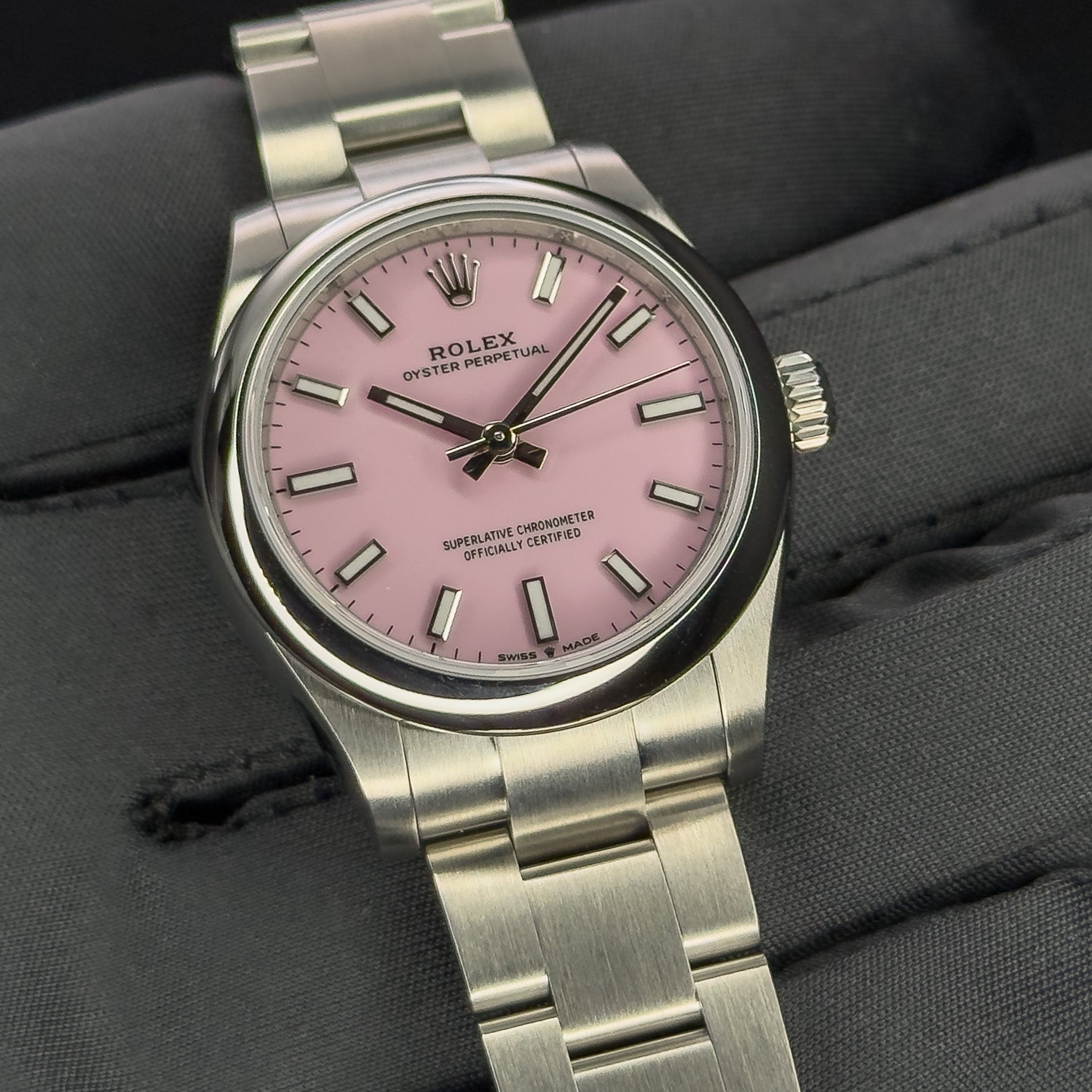 Rolex Oyster Perpetual 31mm “Candy Pink” – 277200