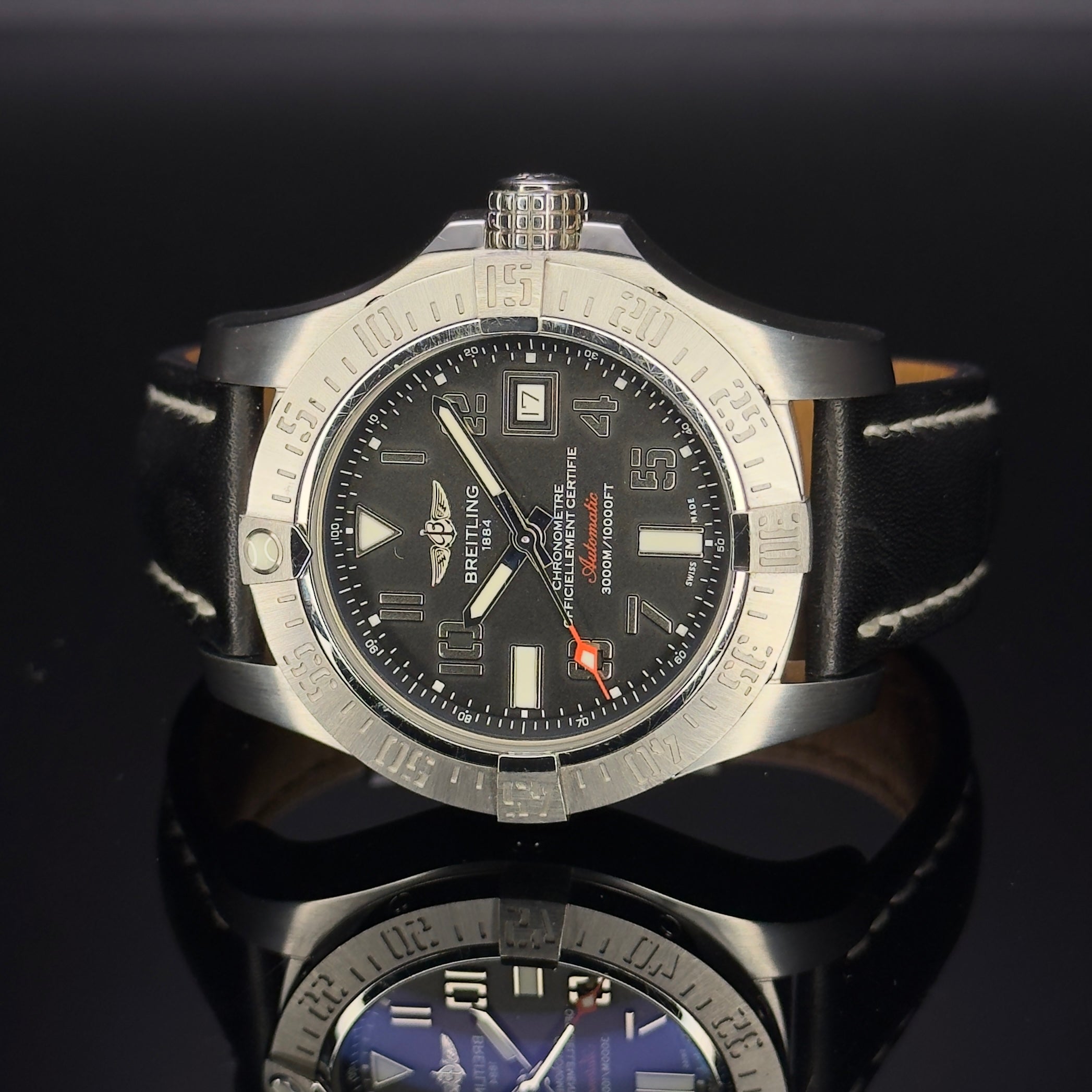 Breitling Avenger Seawolf II – Ref. A17330 – 45mm Stainless Steel – Full Set – Excellent Condition
