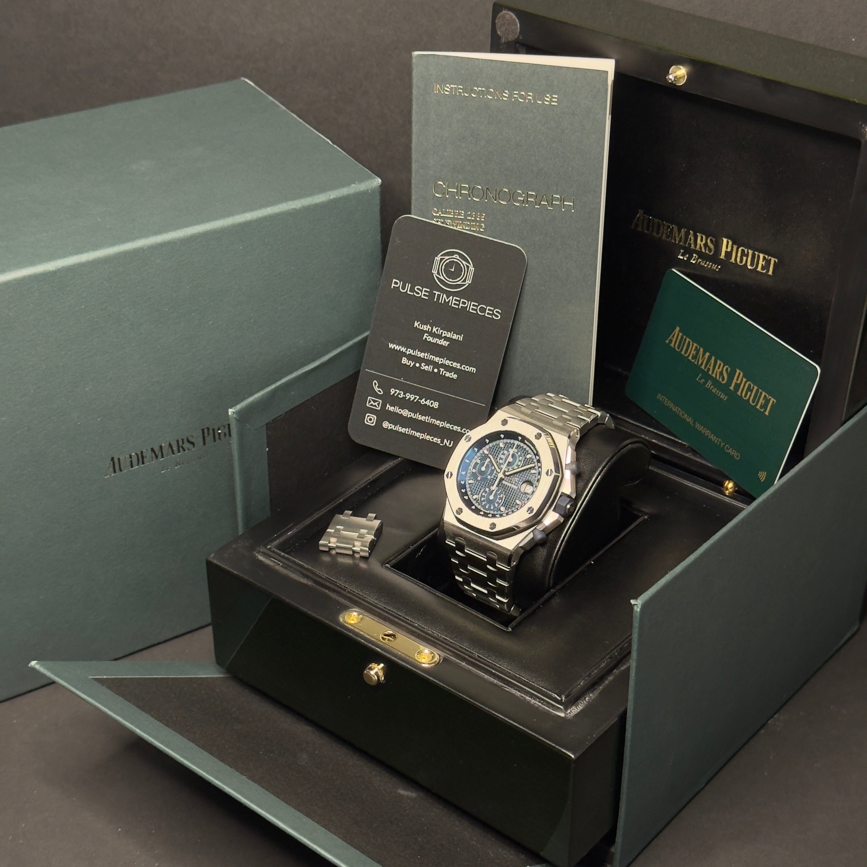 Audemars Piguet Royal Oak Offshore Chronograph “Blue Beast” – 26237ST.OO.1000ST.01