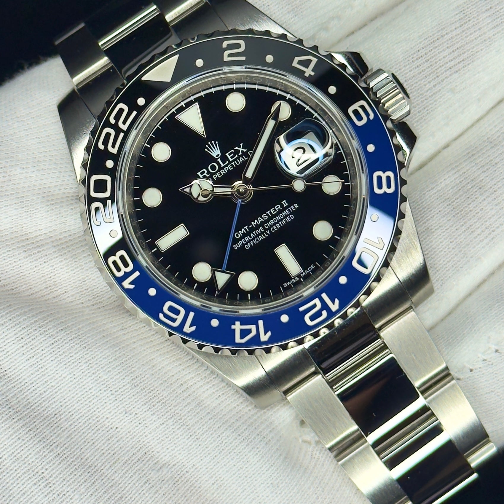 Rolex GMT-Master II “Batman” – 116710BLNR