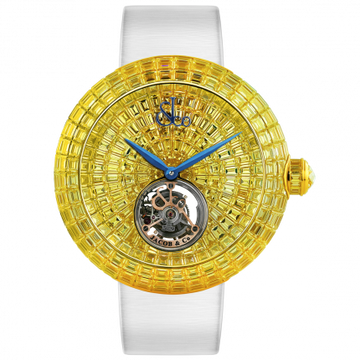 Jacob & Co. Brilliant Flying Tourbillon Yellow Sapphires 47 mm BT543.50.BY.BY.B