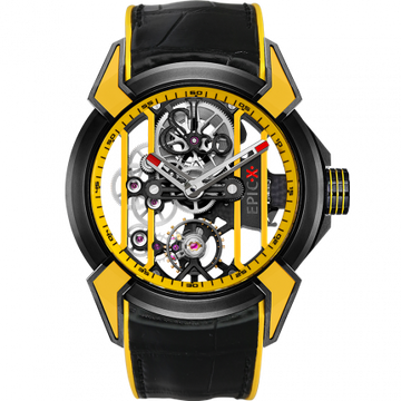 Jacob & Co. Epic X Racing Black Titanium Yellow Neoralithe Inserts & Inner Ring EX100.21.YR.YB.A